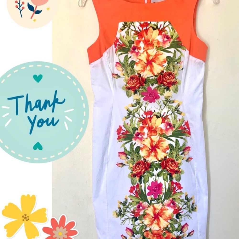 🌼 RSVP Sleeveless Shift Dress